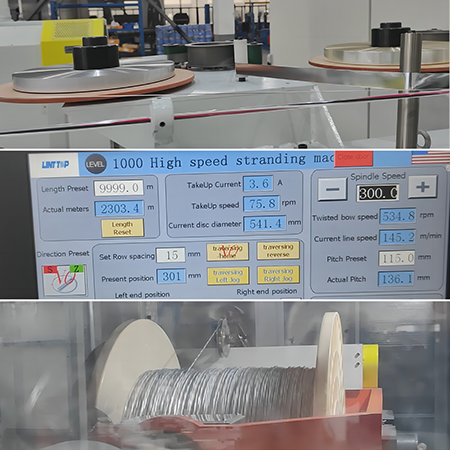 Notícias emocionantes sobre fita longitudinal de 3 camadas e cabeamento pela Double Twist Stranding Machine 2
